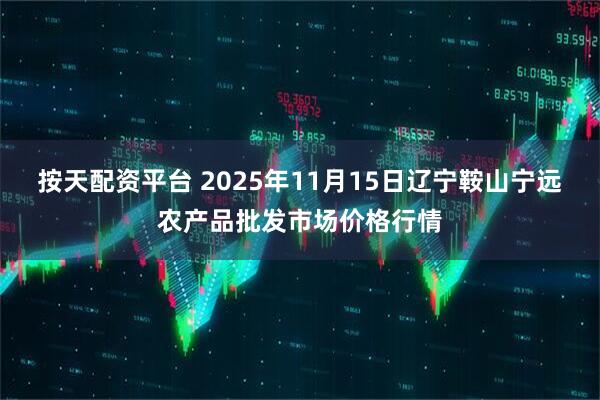 按天配资平台 2025年11月15日辽宁鞍山宁远农产品批发市场价格行情